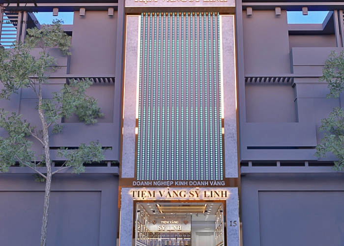 Thiết kế tiệm vàng Sỹ Linh, Phan thiết